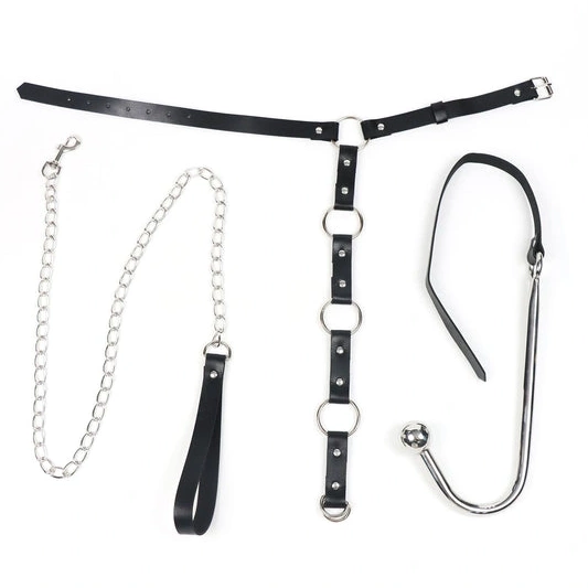 with 5853 Anal Hook EverydayUse Kinky Leash Collar and 1225